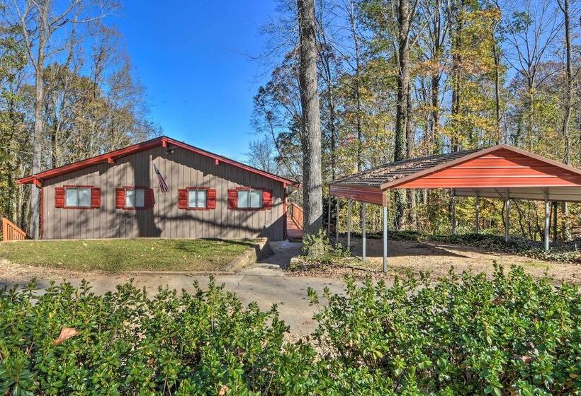 Upscale Lakefront Retreat W/ Dock And 2 Decks!