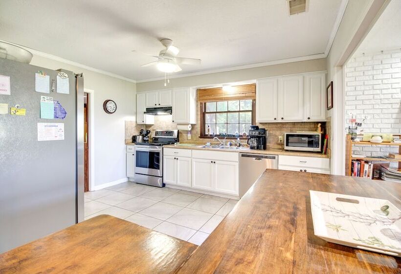 Waterfront Baisden S Bluff Home W/ Dock & Views!