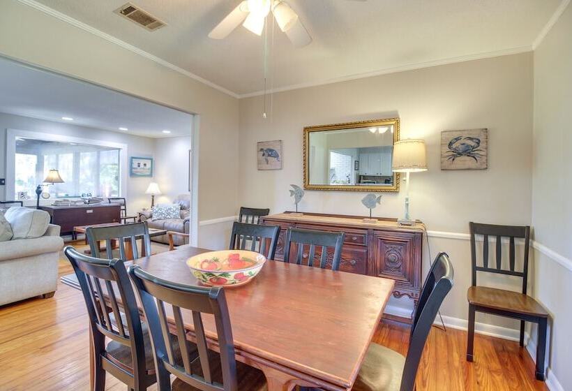 Waterfront Baisden S Bluff Home W/ Dock & Views!