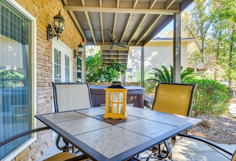 Waterfront Eatonton Escape W/ Private Hot Tub!