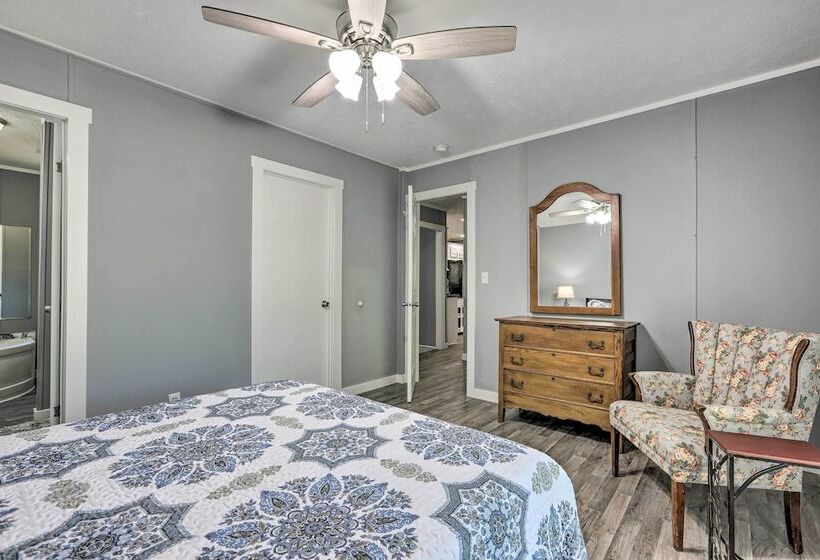 Waterfront Lake Sinclair Home: Dock + Grill!