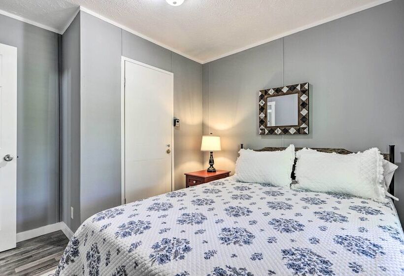 Waterfront Lake Sinclair Home: Dock + Grill!