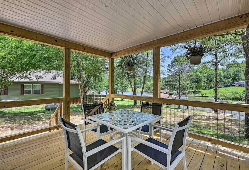 Waterfront Lake Sinclair Home: Dock + Grill!