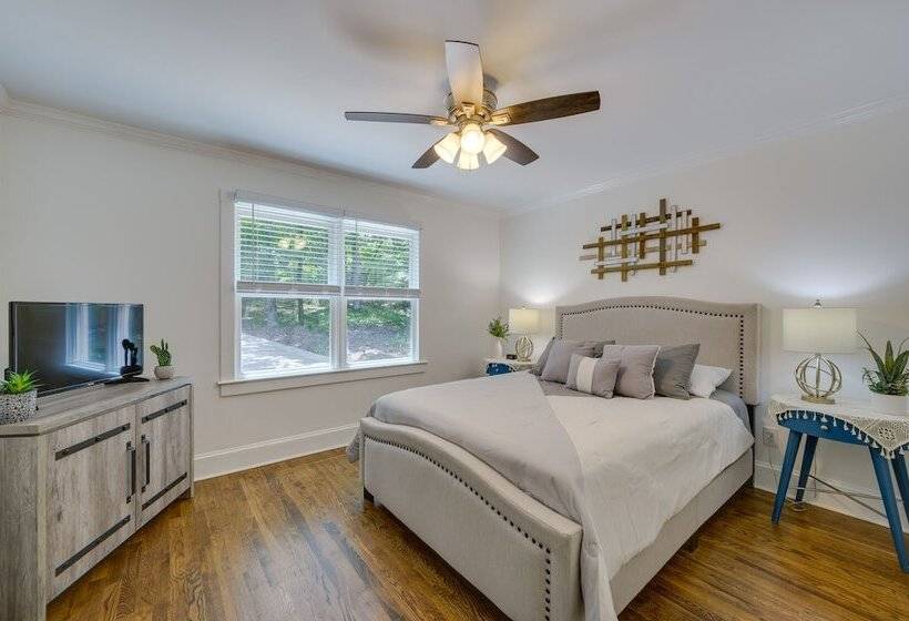 Waterfront Sparta Home W/ Game Room & Fire Pit!