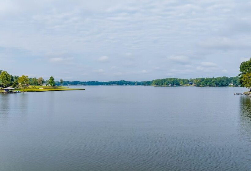 Waterfront Sparta Retreat W/ Dock, Deck & Grill