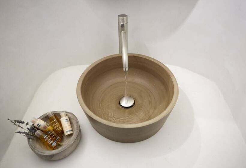 Yellow Orchid Cycladic House