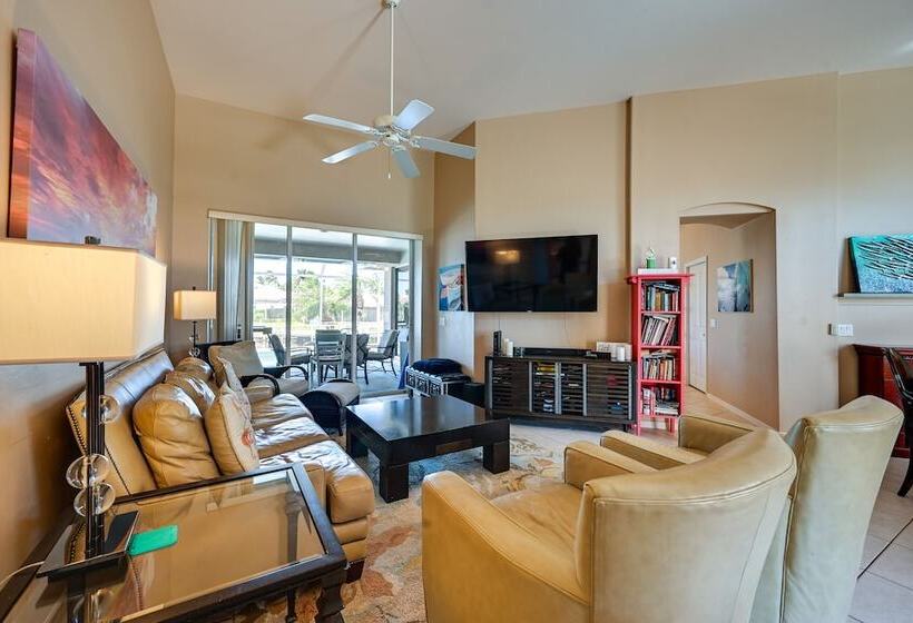 Canal Front Marco Island Home W/ Boat Dock + Pool!