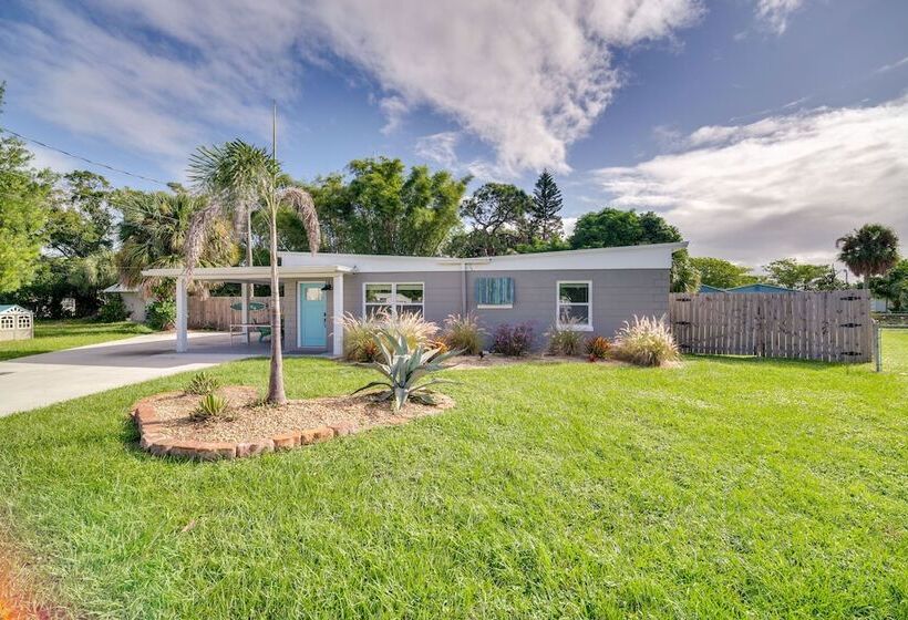 Chic Melbourne Cottage W/ Fire Pit, 4 Mi To Beach!