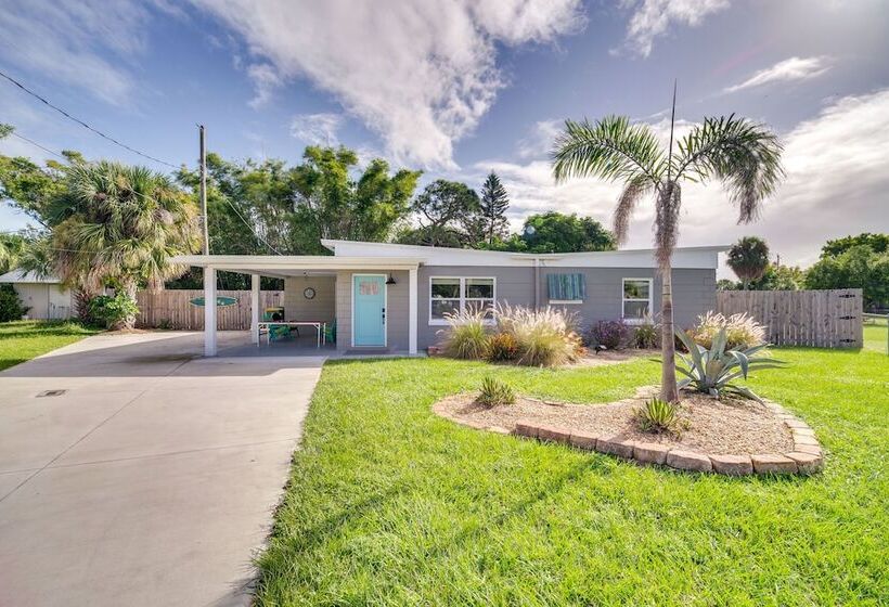 Chic Melbourne Cottage W/ Fire Pit, 4 Mi To Beach!