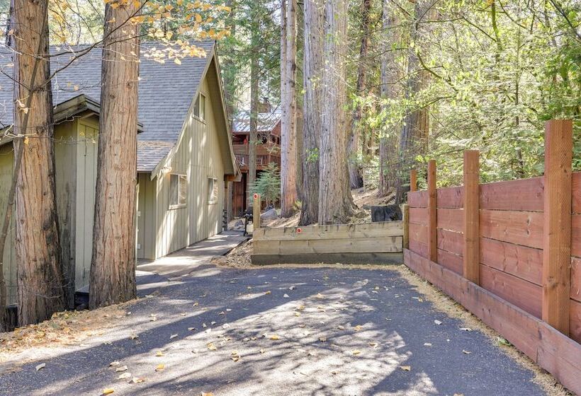 3 Mi To Big Trees State Park: Cabin W/ Deck