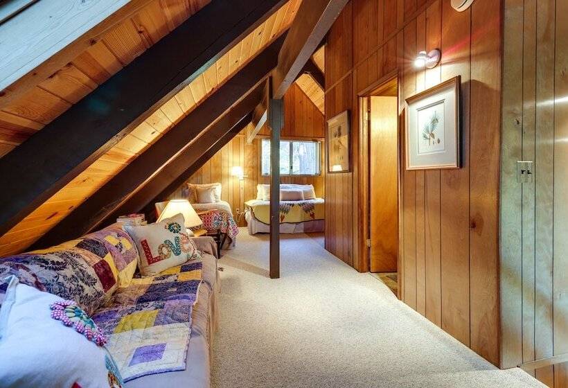 3 Mi To Big Trees State Park: Cabin W/ Deck