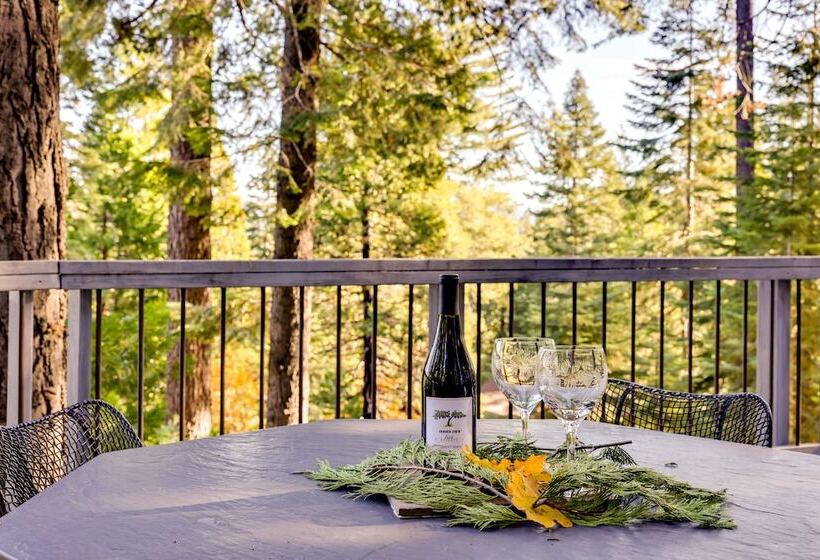 3 Mi To Big Trees State Park: Cabin W/ Deck