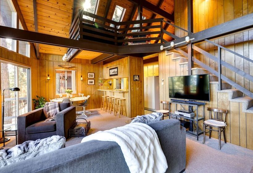 3 Mi To Big Trees State Park: Cabin W/ Deck