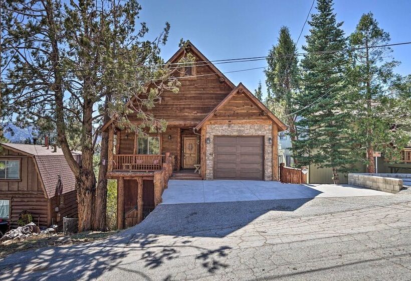 4 Mi To Snow Summit: Cabin W/ Mtn Views & Decks