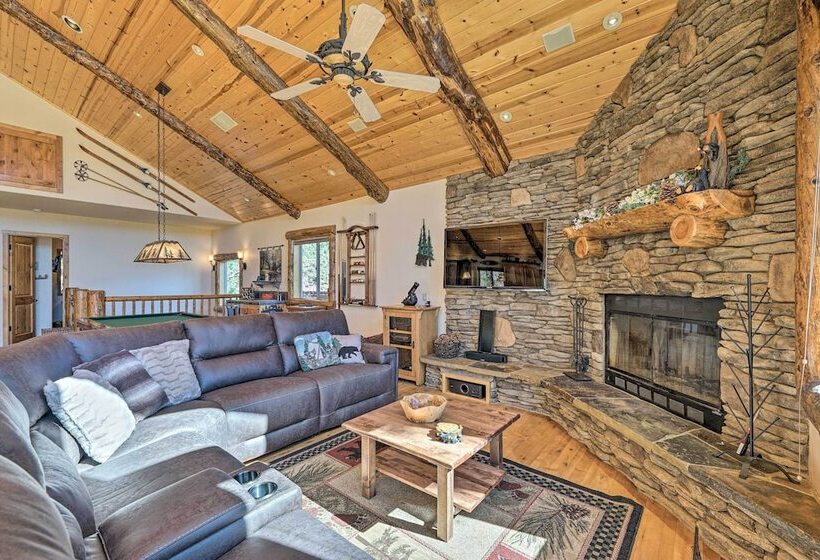 4 Mi To Snow Summit: Cabin W/ Mtn Views & Decks