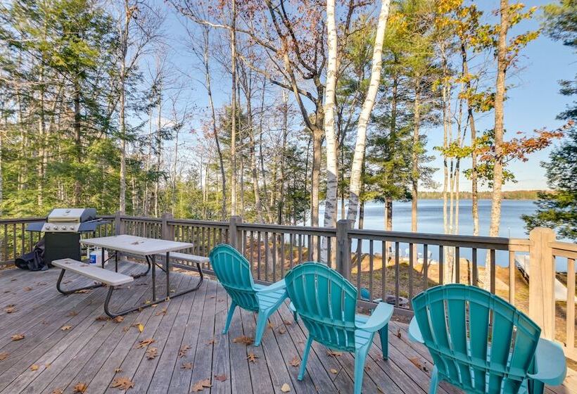 Cozy Chemo Pond Cabin W/ Dock & Waterfront Views