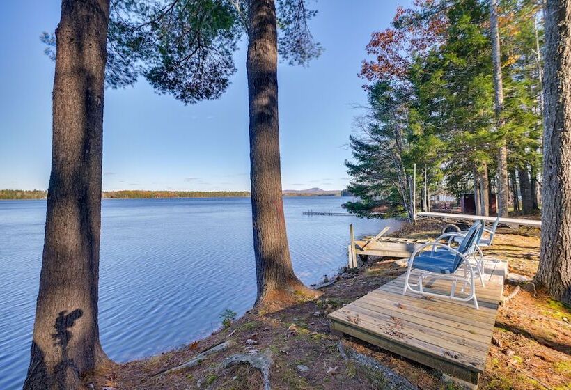 Cozy Chemo Pond Cabin W/ Dock & Waterfront Views
