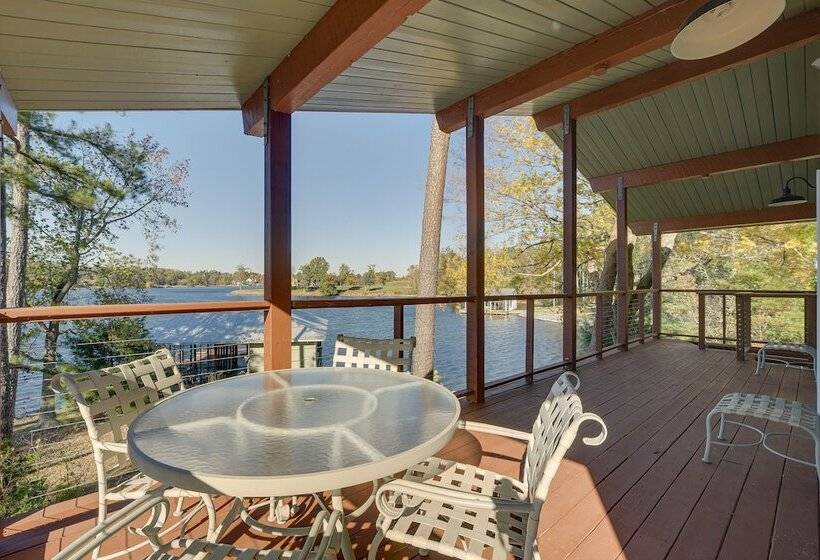 Cozy Lakefront Cabin In Semora W/ Large Dock!