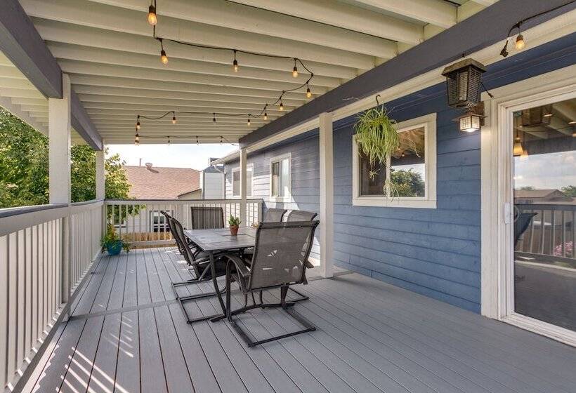 Furnished Deck + Fire Pit: Thornton Family Retreat