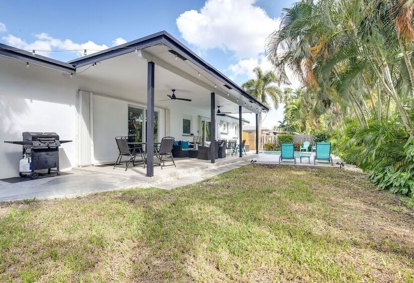 Heated Pool & Fenced Yard: Pompano Beach Home