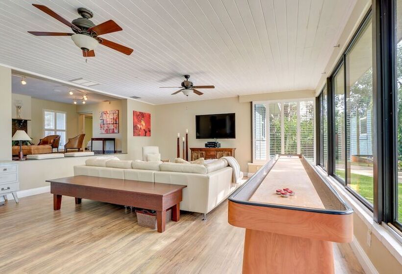 Florida Retreat W/ Patio, Boat Dock & Shuffleboard
