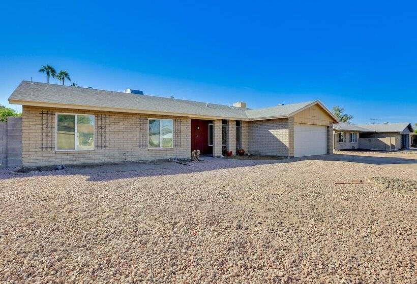 Glendale Oasis W/ Private Pool, Patio & Fireplace!