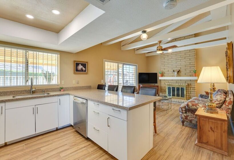 Glendale Oasis W/ Private Pool, Patio & Fireplace!