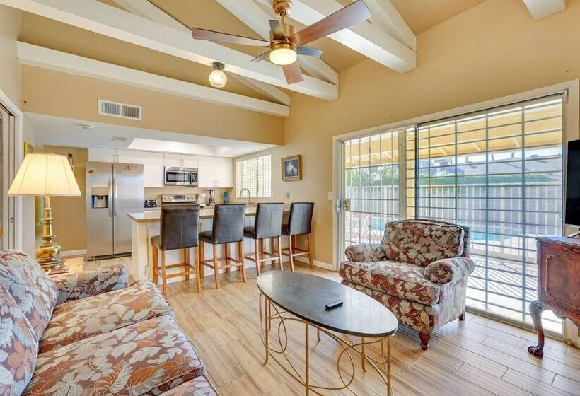Glendale Oasis W/ Private Pool, Patio & Fireplace!