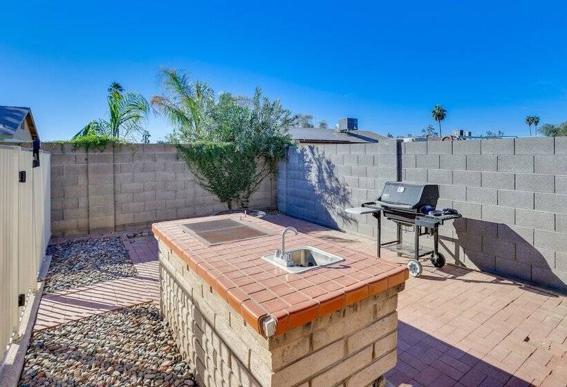 Glendale Oasis W/ Private Pool, Patio & Fireplace!