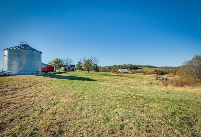 Historic Atchison Farmhouse W/ Patio Near Downtown