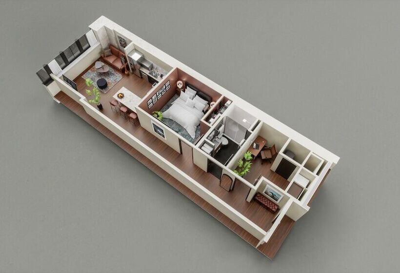 酒店 The Saddlery Madison Downtown