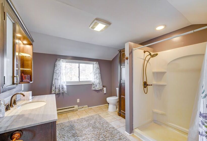 Lake White Cloud Home With Fire Pit!