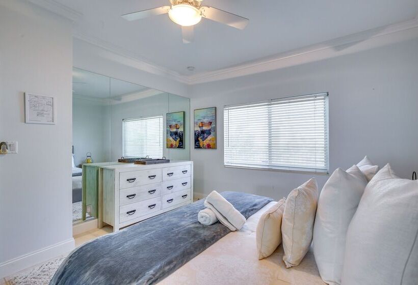 Canal Access & Pool: Lighthouse Point Getaway!