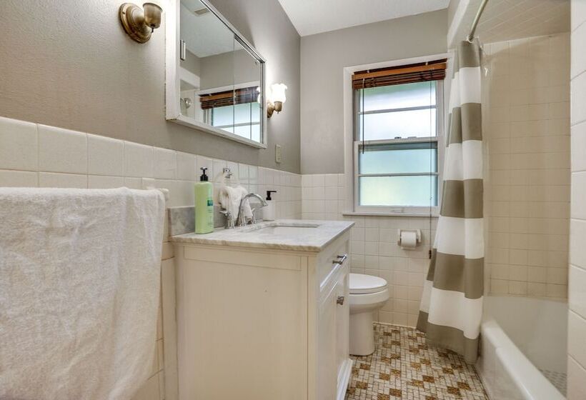 Pet Friendly St Paul Home: Fireplace & Office Area