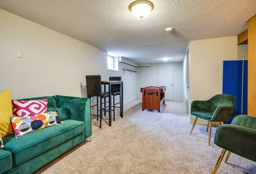 Pet Friendly St Paul Home: Fireplace & Office Area