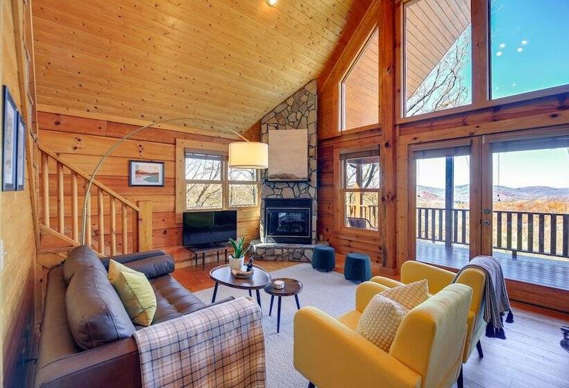 Mtn View Blue Ridge Cabin On Over 2 Acres!