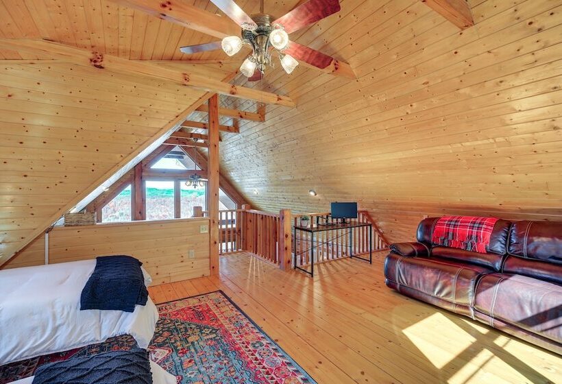Mtn View Blue Ridge Cabin On Over 2 Acres!