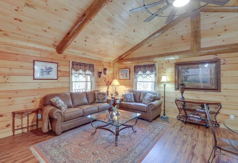 Tumbling Shoals Cabin W/ Fire Pit: 1 Mi To Lake