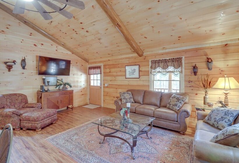 Tumbling Shoals Cabin W/ Fire Pit: 1 Mi To Lake