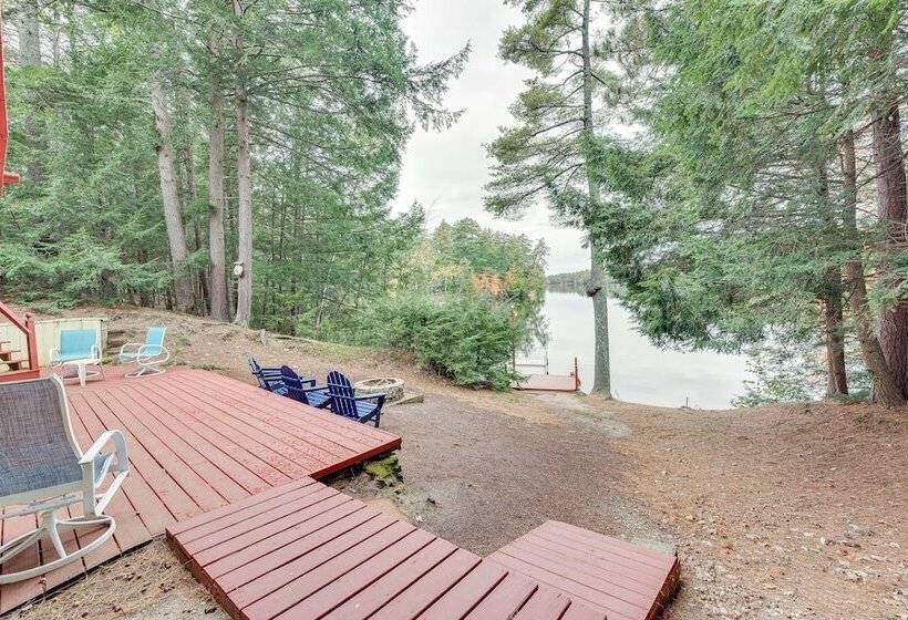 Waterfront Lake Arrowhead Cabin W/ Dock & Fire Pit