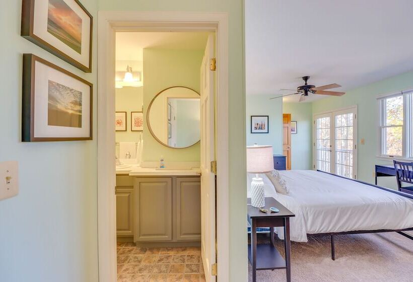 Waterfront Lusby Retreat W/ Deep Water Dock & Slip