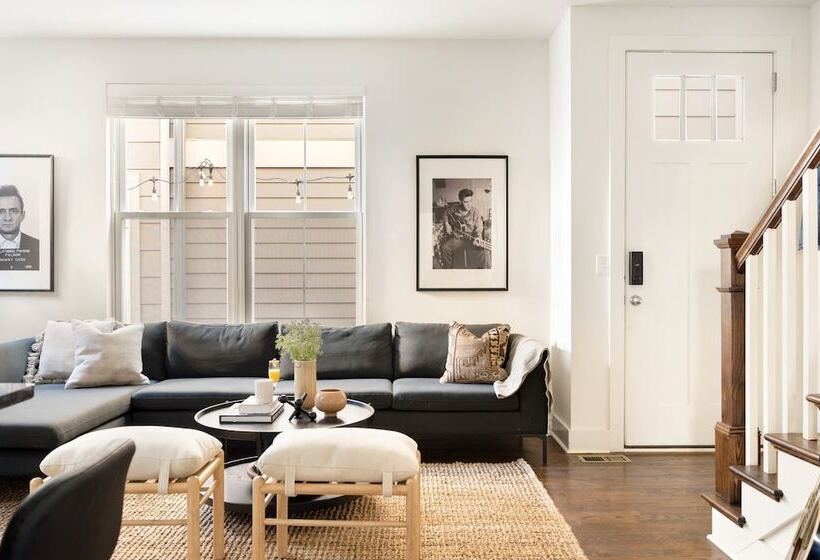 Hart Suite 8 By Avantstay Gorgeous Town House W/ Modern Amenities In Nashville!