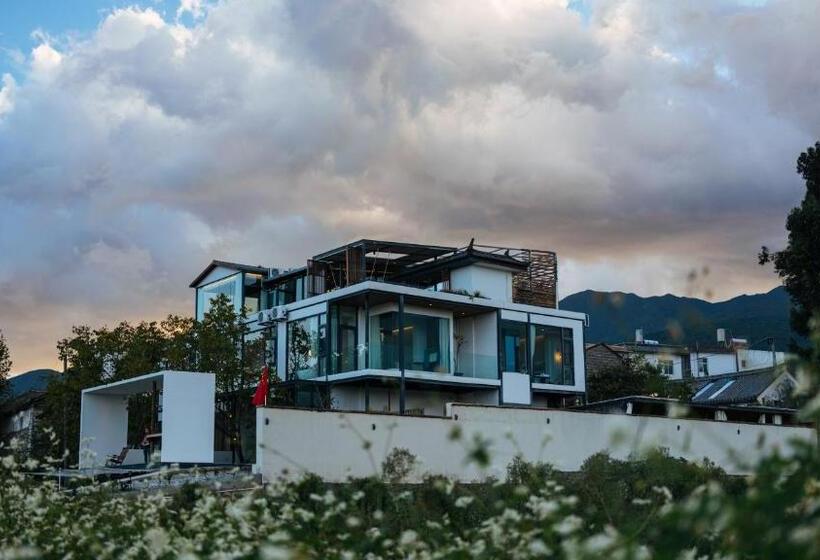 فندق Ting Jian Empty Yard Pastoral Design Residential Dali Shop