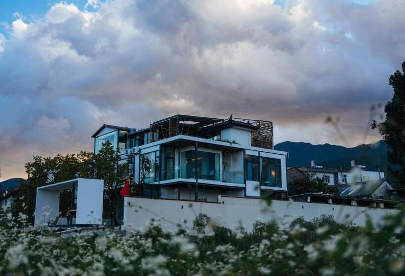 فندق Ting Jian Empty Yard Pastoral Design Residential Dali Shop