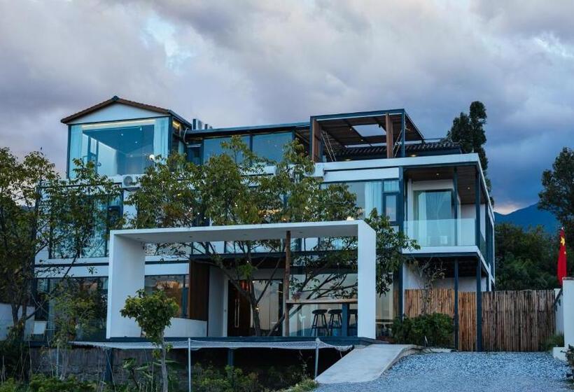 فندق Ting Jian Empty Yard Pastoral Design Residential Dali Shop