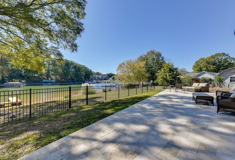 The Retreat At Lake Norman: Boat Dock & Pool!