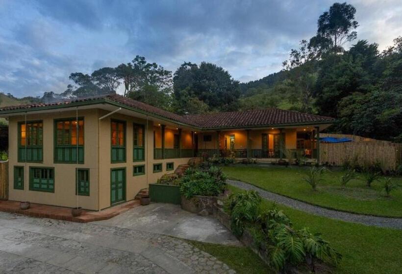 호텔 Sazagua Cocora Reserva Natural