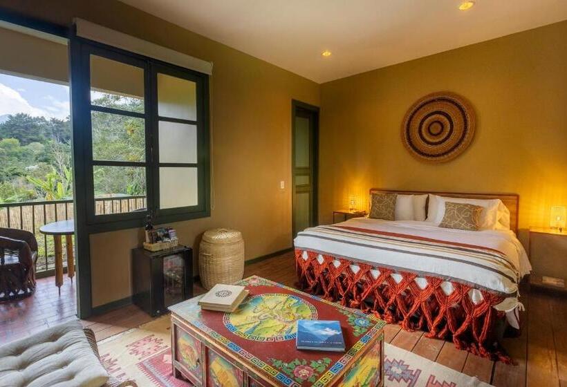 هتل Sazagua Cocora Reserva Natural