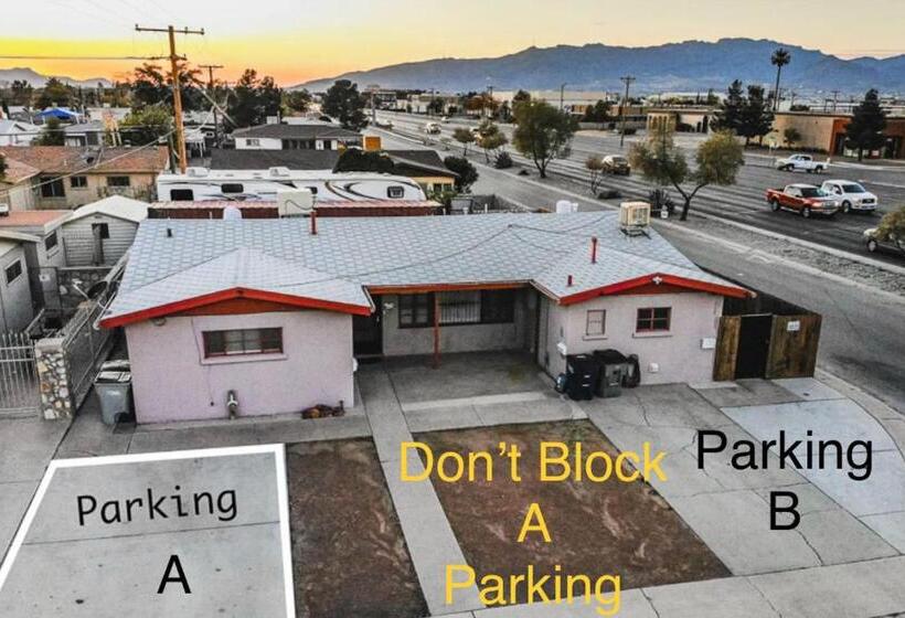 Bed and Breakfast 3mins.airport/fort Bliss Pet Friendly Washer/dryer