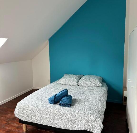 مبيت وإفطار La Chambre Bleue